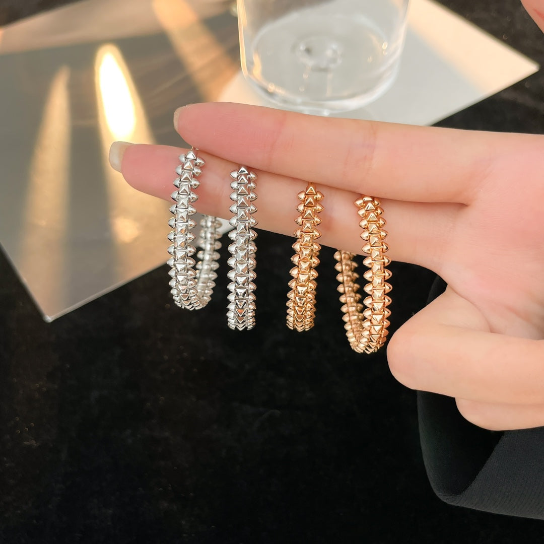 [kincade]CLASH HOOP EARRINGS