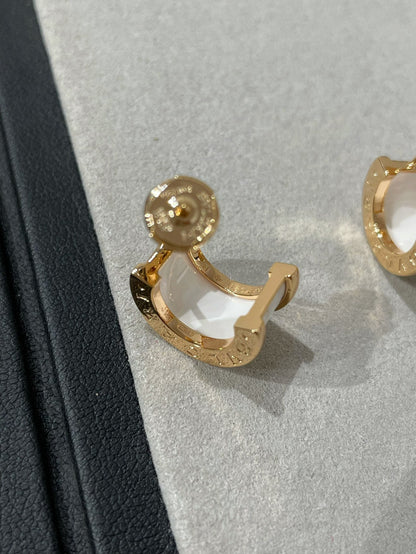 [kincade]ZERO 1 PINK GOLD CERAMIC EARRINGS