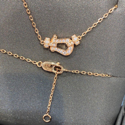 [kincade]FORCE 10 DIAMOND PINK GOLD NECKLACE MINI MODEL