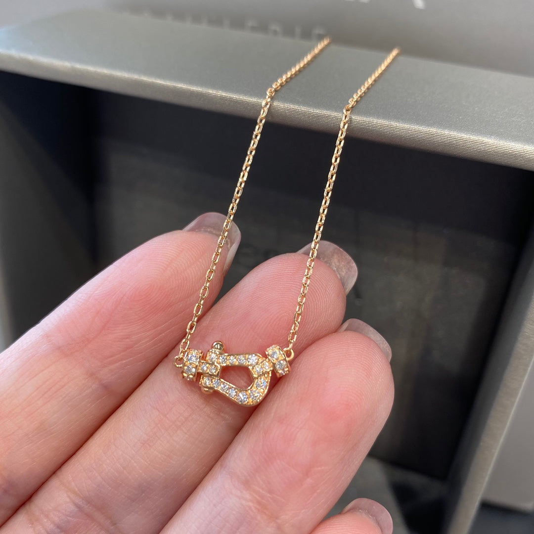 [kincade]FORCE 10 DIAMOND PINK GOLD NECKLACE MINI MODEL