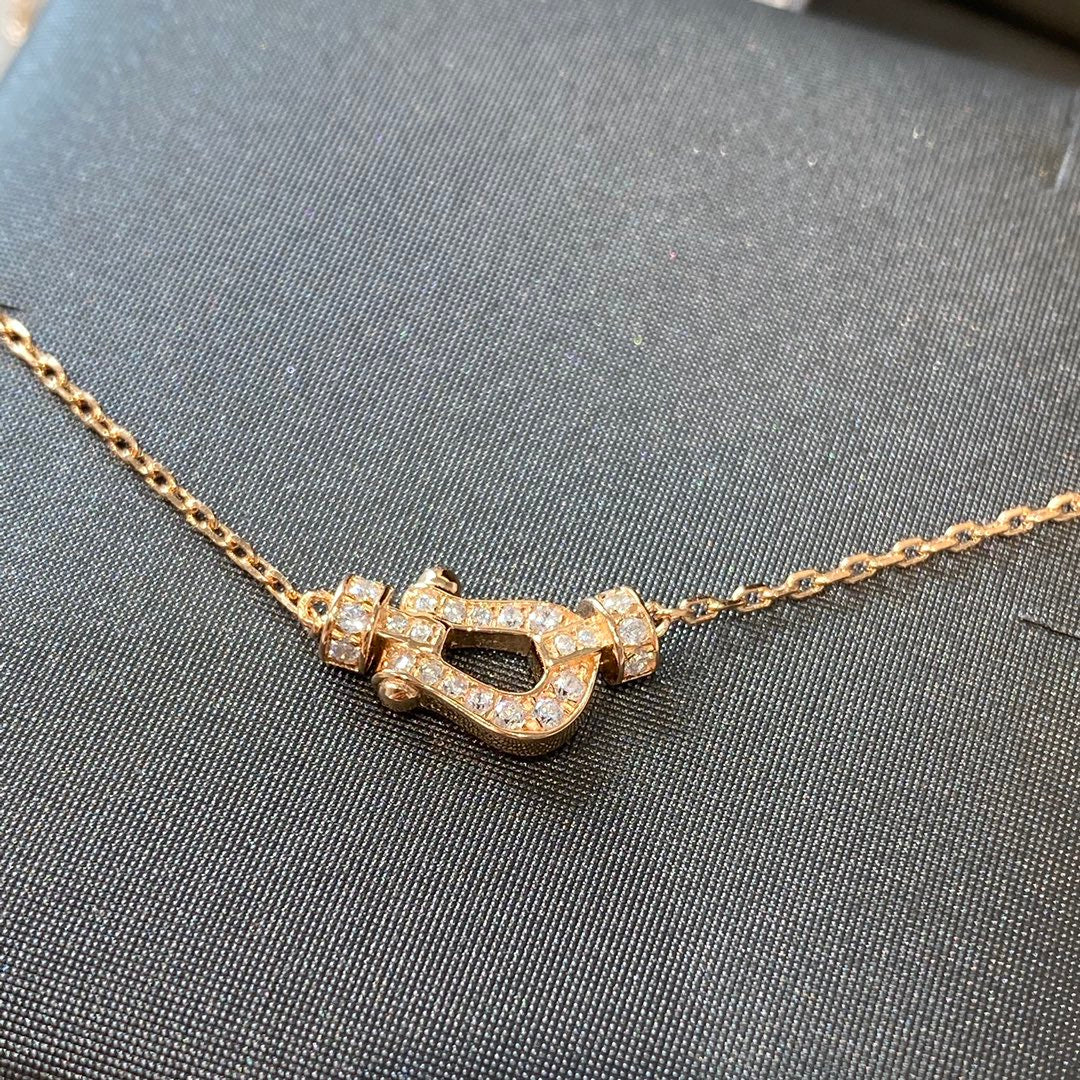 [kincade]FORCE 10 DIAMOND PINK GOLD NECKLACE MINI MODEL