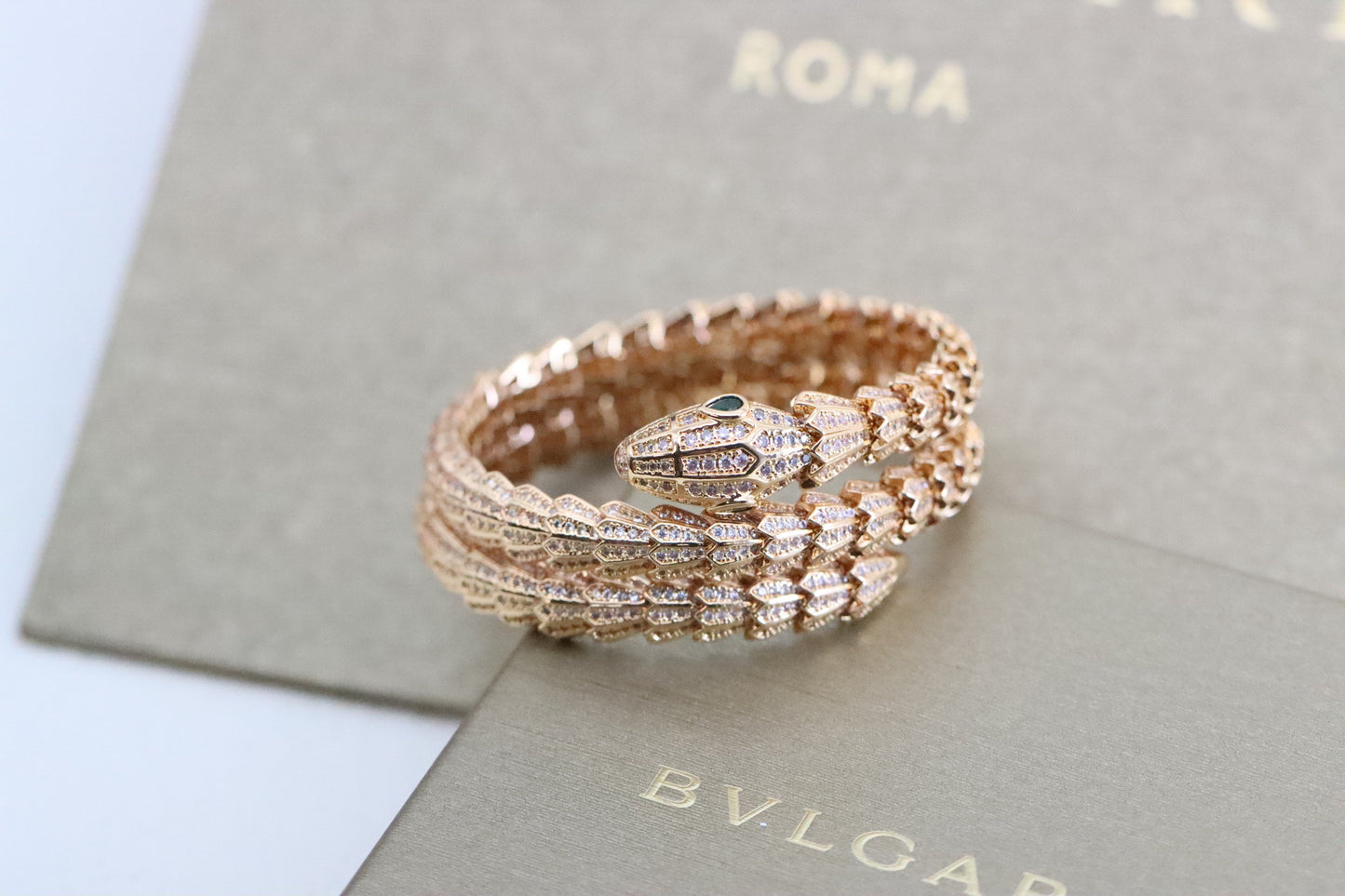 [kincade]SERPENTI BRACELET PINK GOLD DIAMOND