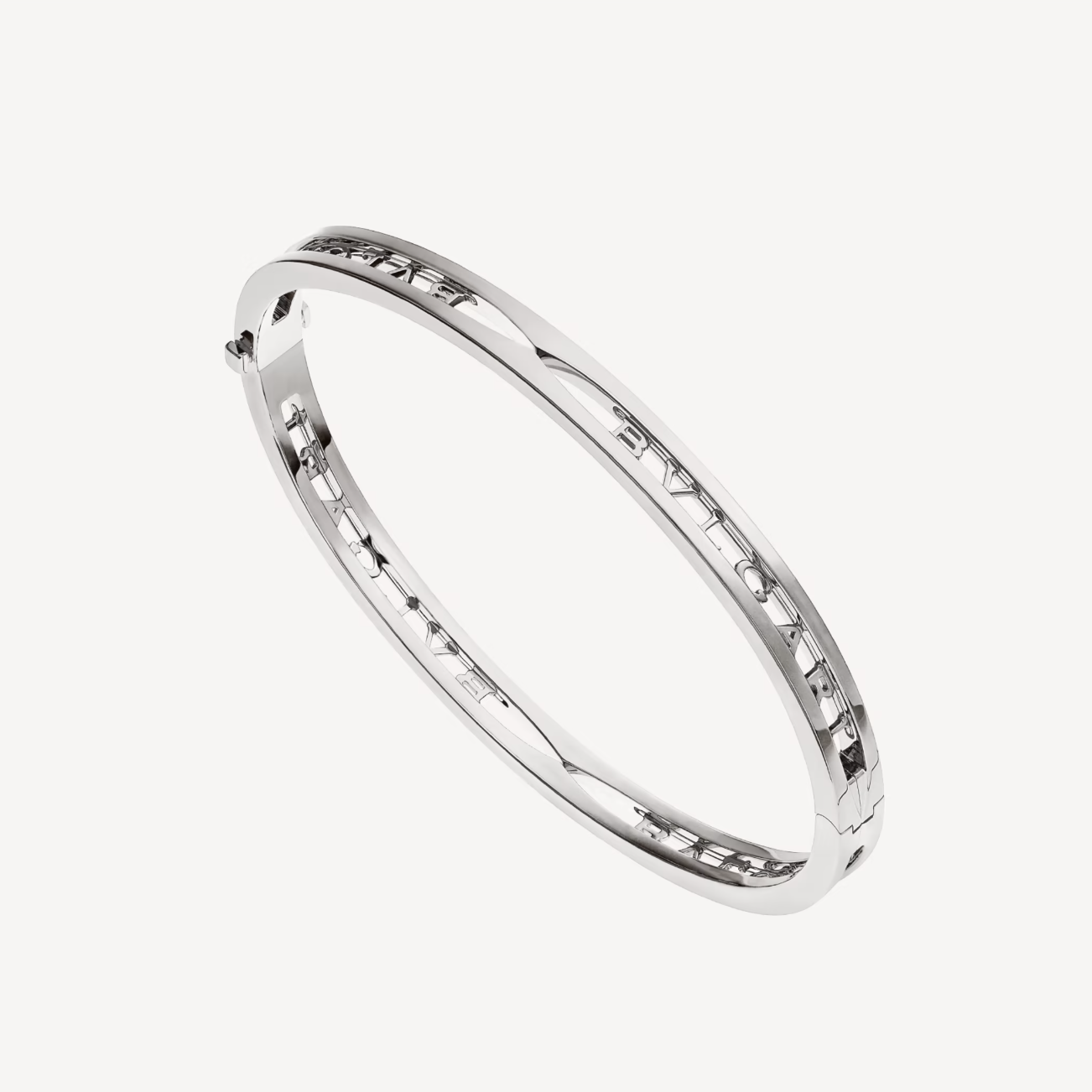 [kincade]ZERO 1 SPIRAL LOGO SILVER BRACELET