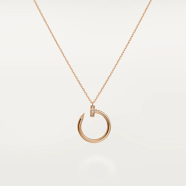 [kincade]JUSTE NECKLACE PINK GOLD