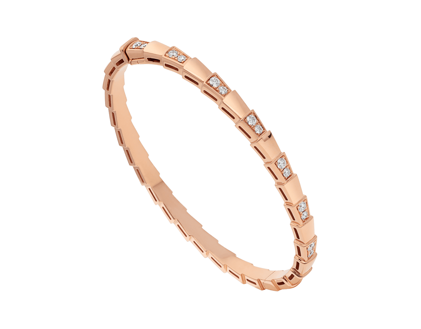 [kincade]SERPENTI SMALL BRACELET PINK GOLD DIAMOND