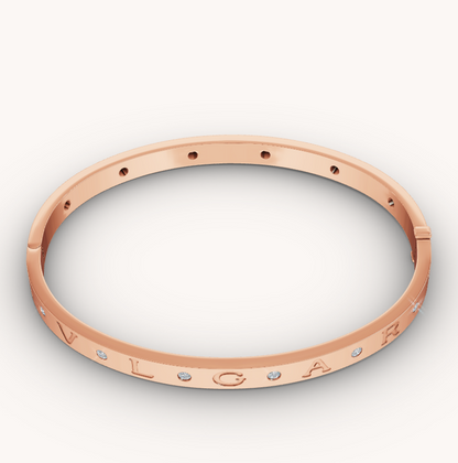 [kincade]ZERO 1 PINK GOLD 12 DIAMONDS BRACELET