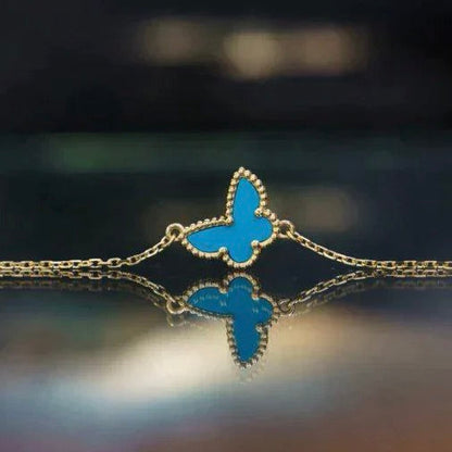 [kincade]BUTTERFLY TURQUOISE BUTTERFLY BRACELET