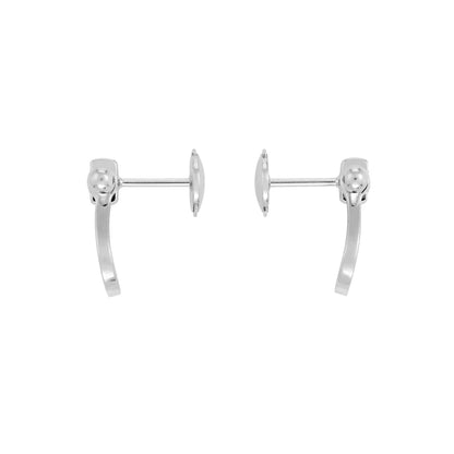 [kincade]FORCE 10 FULL DIAMOND STUD EARRINGS MINI MODEL