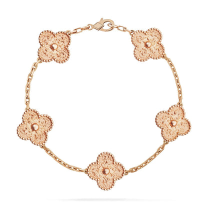 [kincade]CLOVER 5 MOTIFS BRONZING BRACELET