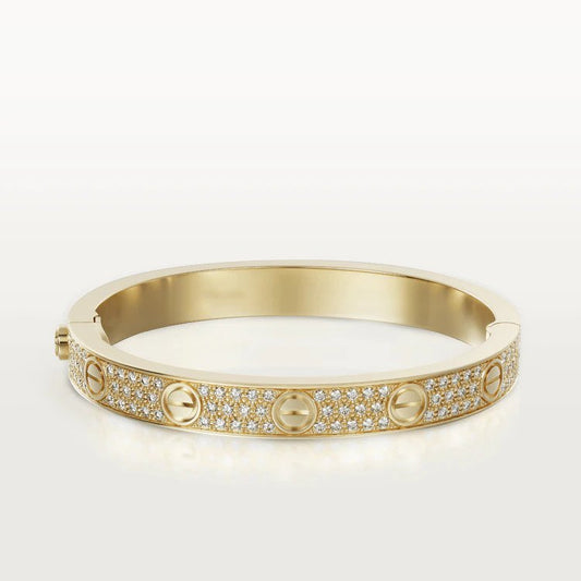 [kincade]LOVE BRACELET 6.1MM DIAMOND-PAVED