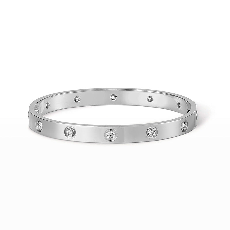 [kincade]LOVE BRACELET 6.1MM 10 DIAMONDS