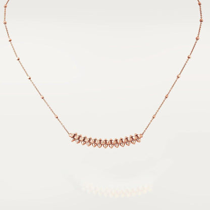 [kincade]CLASH PINK GOLD NECKLACE