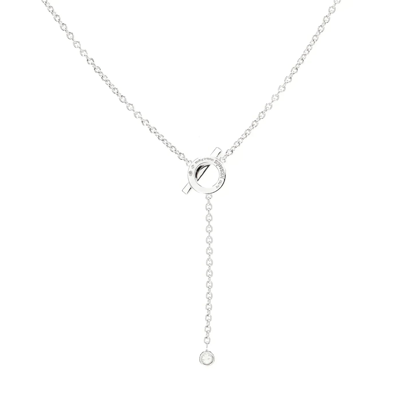 [kincade]FINESSE SILVER DIAMOND NECKLACE