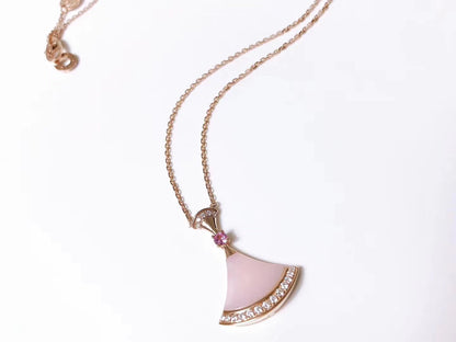 [kincade]DREAM NECKLACE PINK MOP DIAMOND