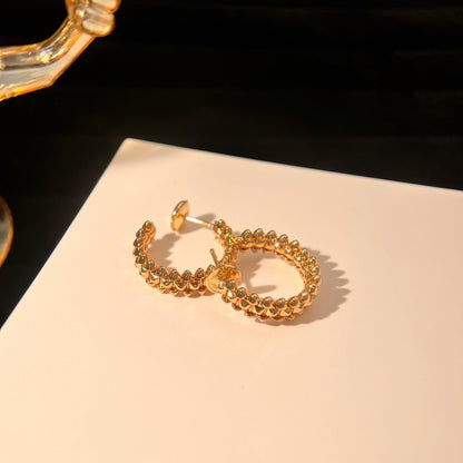 [kincade]CLASH SMALL HOOP EARRINGS