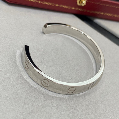 [kincade]LOVE BRACELET 6.1MM 1 DIAMOND OPEN CUFF