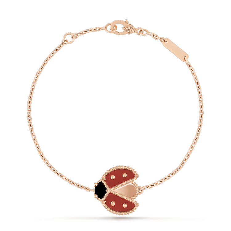 [kincade]LUCKY SPRING 1 MOTIF PINK GOLD BRACELET