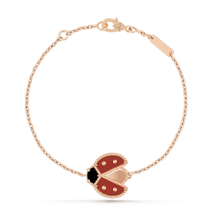 [kincade]LUCKY SPRING 1 MOTIF PINK GOLD BRACELET