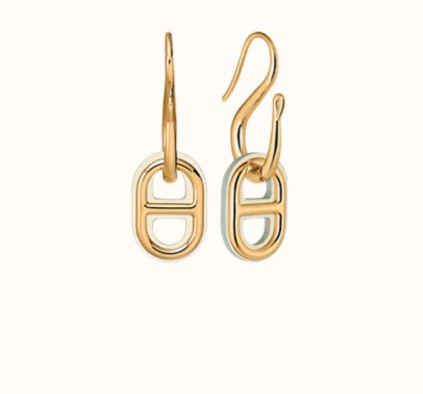 [kincade]HM O'MAILLON GOLD EARRINGS