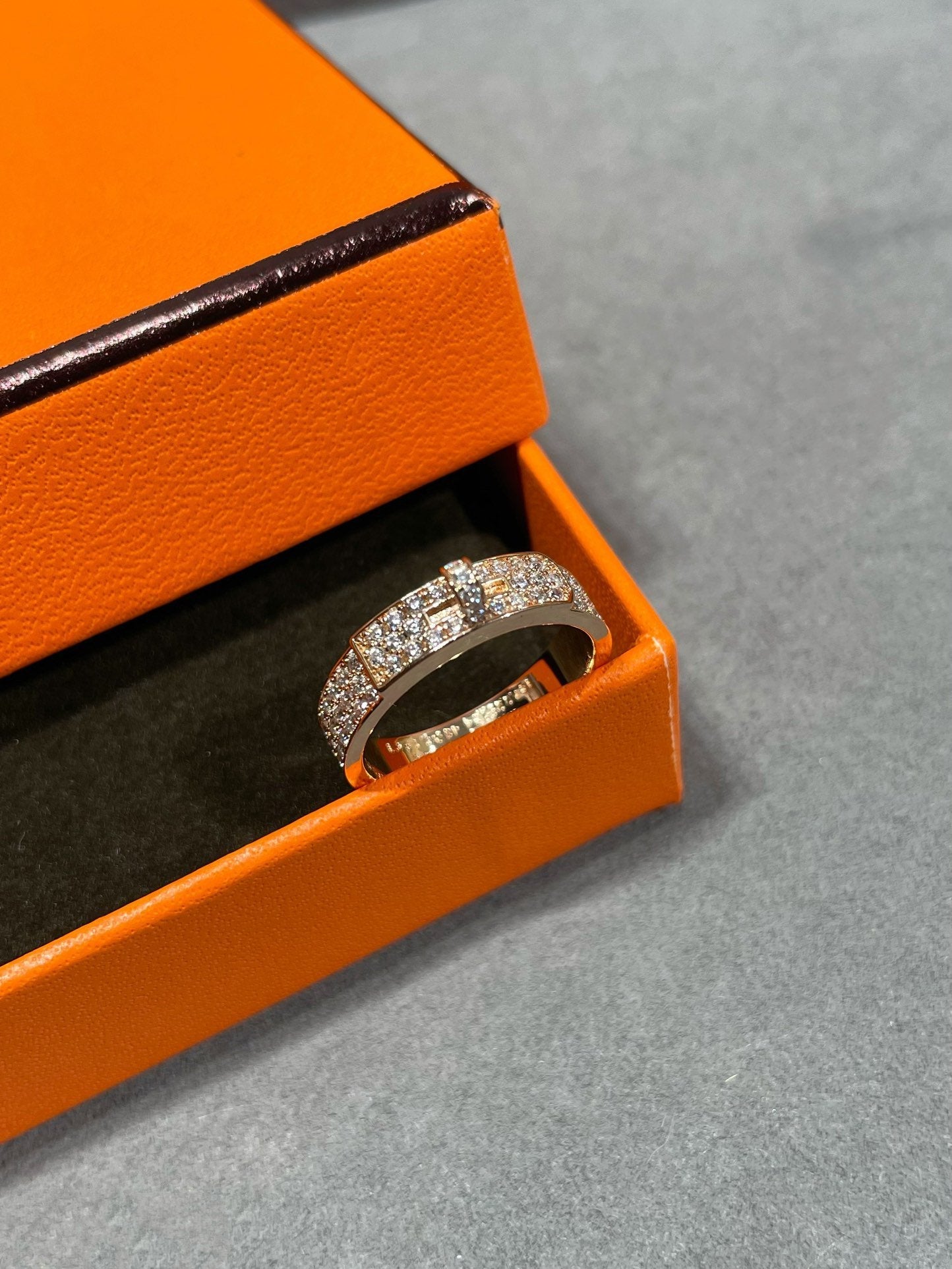 [kincade]KELLY PINK GOLD DIAMOND RING