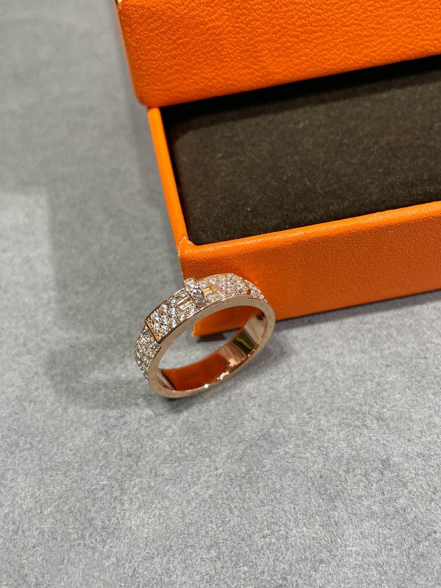 [kincade]KELLY PINK GOLD DIAMOND RING