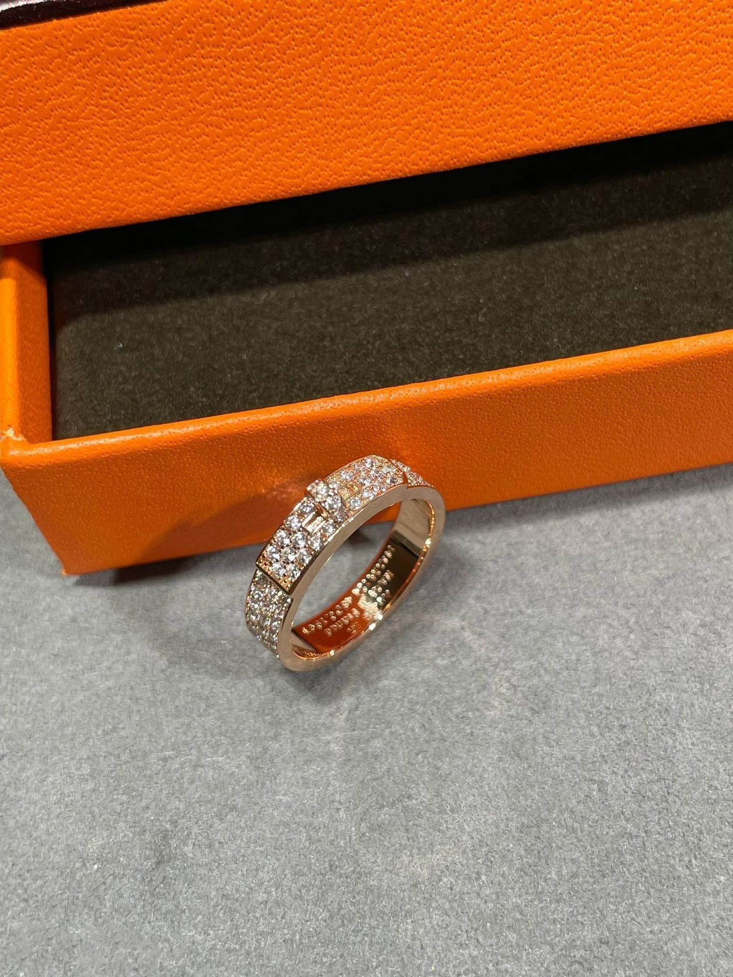 [kincade]KELLY PINK GOLD DIAMOND RING