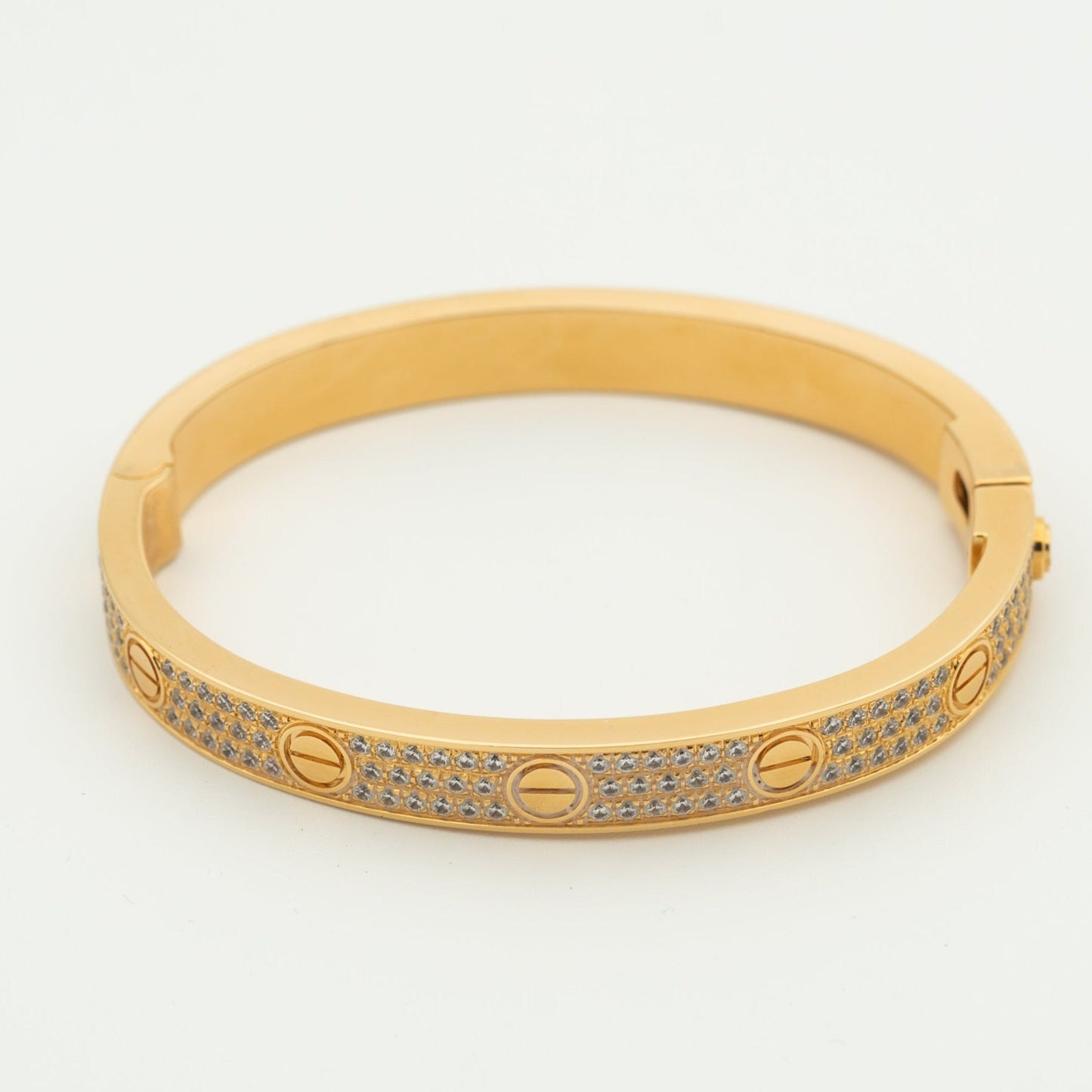 [kincade]LOVE BRACELET 6.1MM DIAMOND-PAVED