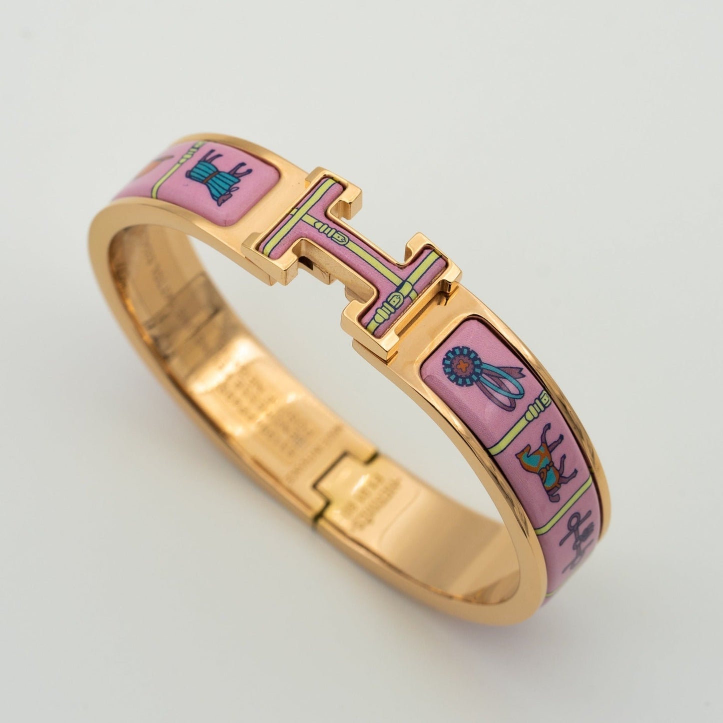 [kincade]H PINK GOLD BRACELET PINK CERAMIC