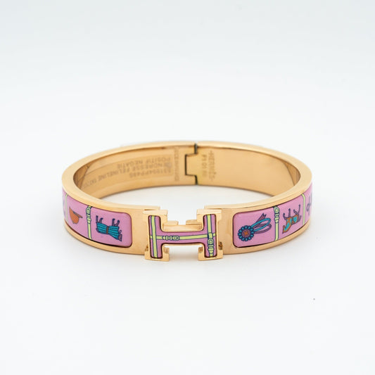 [kincade]H PINK GOLD BRACELET PINK CERAMIC