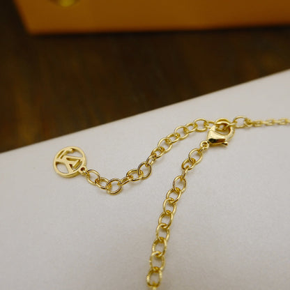 [kincade]BLOOMING SUPPLE NECKLACE BRASS