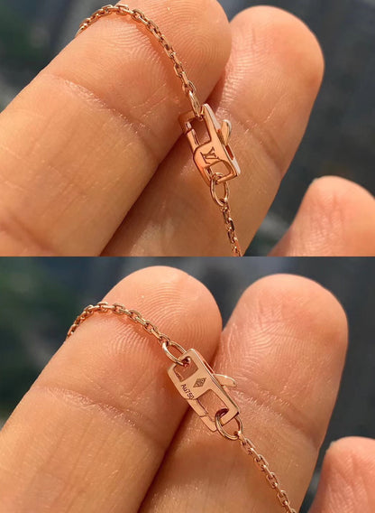 [kincade]BLOSSOM PENDANT PINK GOLD AND DIAMOND