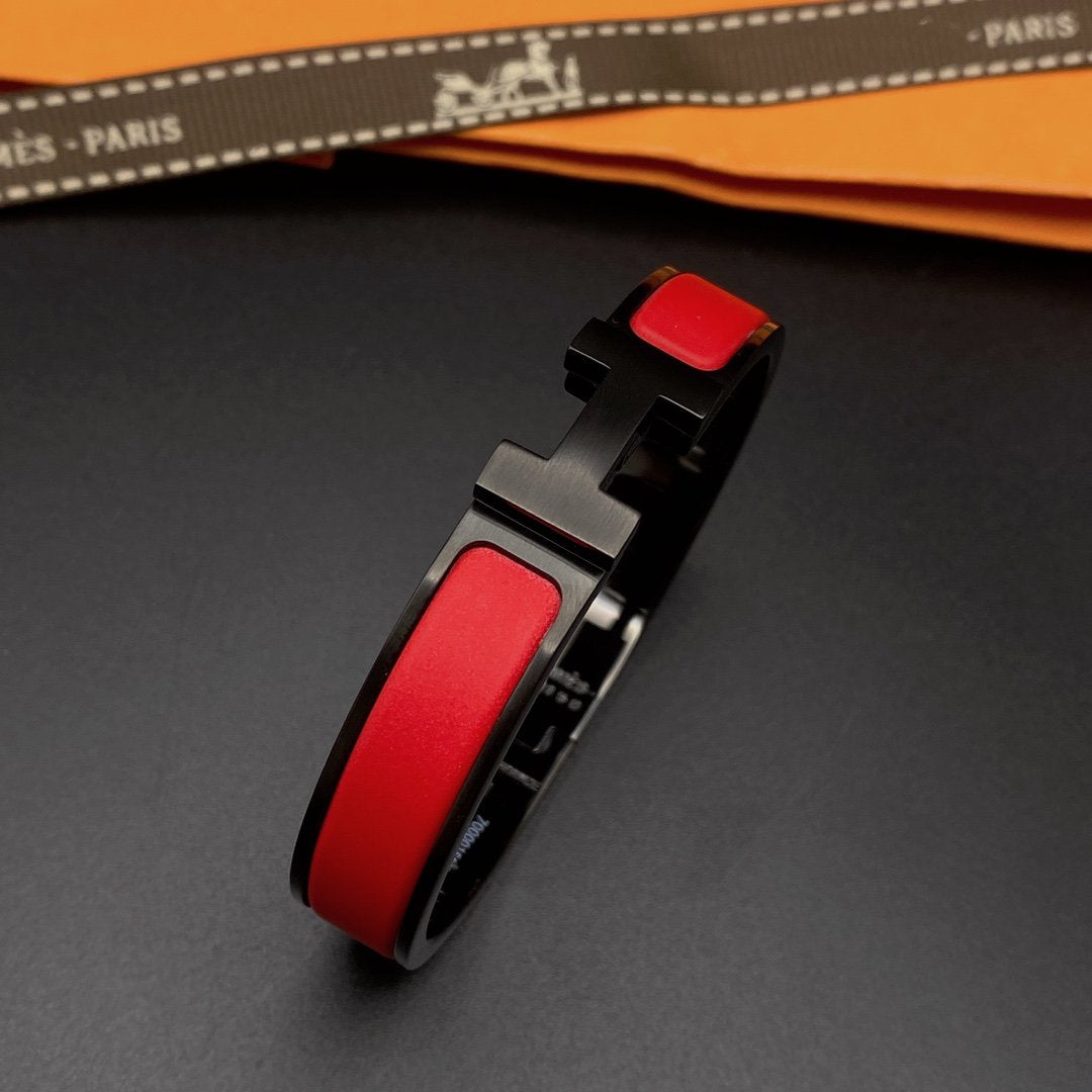 [kincade]CLIC HM SO BLACK RED BRACELET