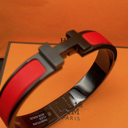 [kincade]CLIC HM SO BLACK RED BRACELET