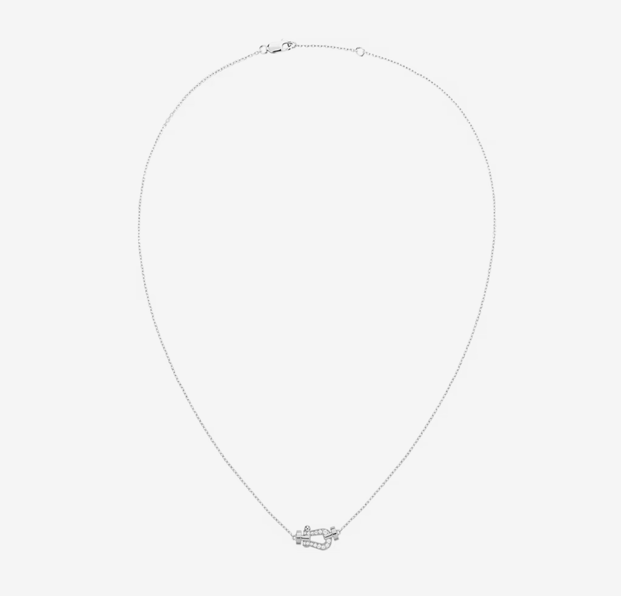 [kincade]FORCE 10 DIAMOND SILVER NECKLACE MINI MODEL