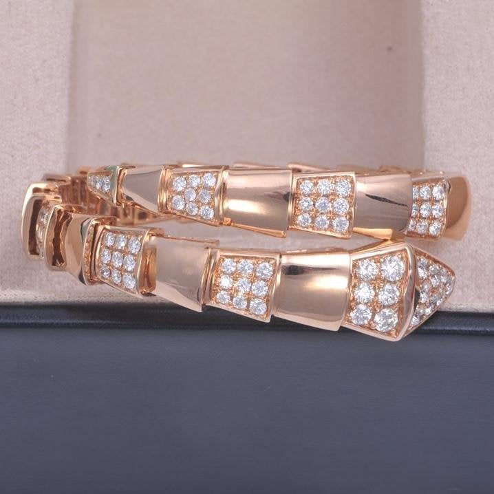 [kincade]SERPENTI BRACELET PINK GOLD DIAMOND