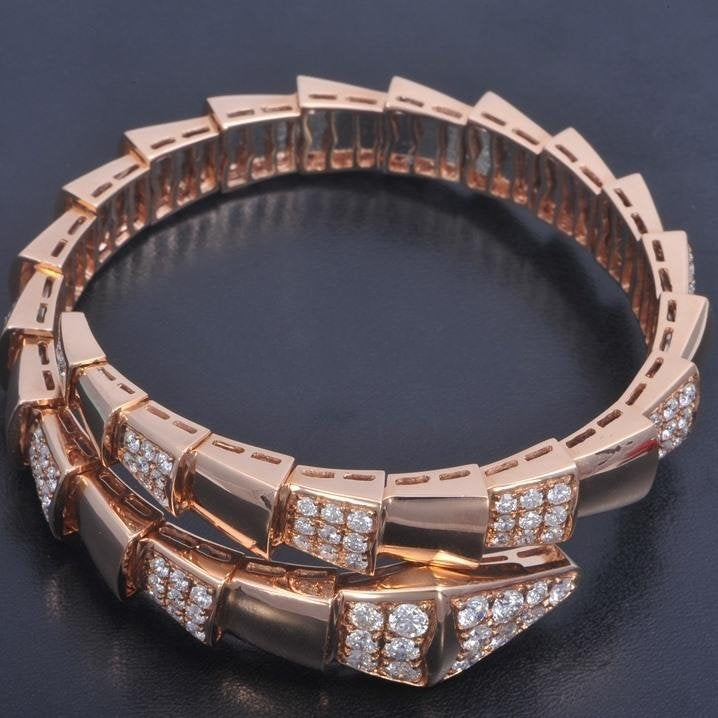 [kincade]SERPENTI BRACELET PINK GOLD DIAMOND