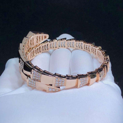 [kincade]SERPENTI WIDE BRACELET PINK GOLD DIAMOND