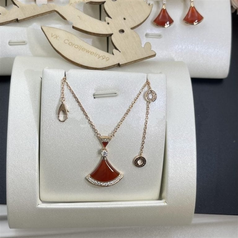 [kincade]DREAM NECKLACE CARNELIAN DIAMOND