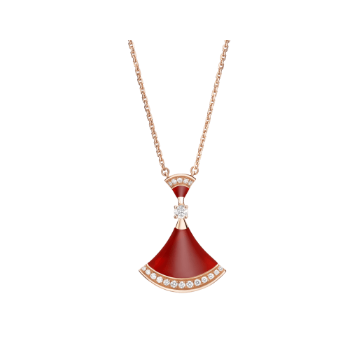 [kincade]DREAM NECKLACE CARNELIAN DIAMOND