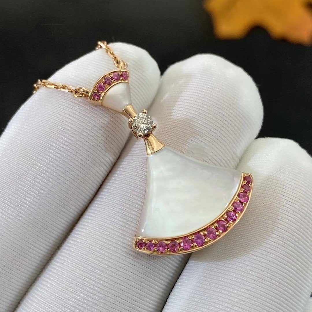 [kincade]DREAM NECKLACE MOP PINK DIAMOND