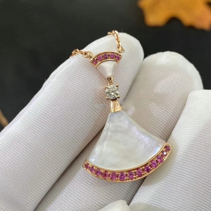 [kincade]DREAM NECKLACE MOP PINK DIAMOND