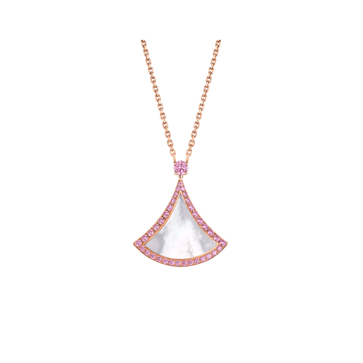 [kincade]DREAM NECKLACE MOP DIAMOND PINK