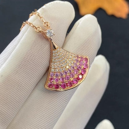 [kincade]DREAM NECKLACE PINK GOLD PINK DIAMOND