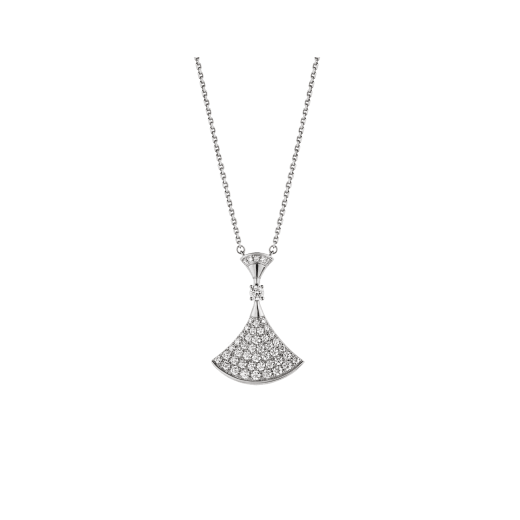 [kincade]DREAM NECKLACE SILVER FULL DIAMOND