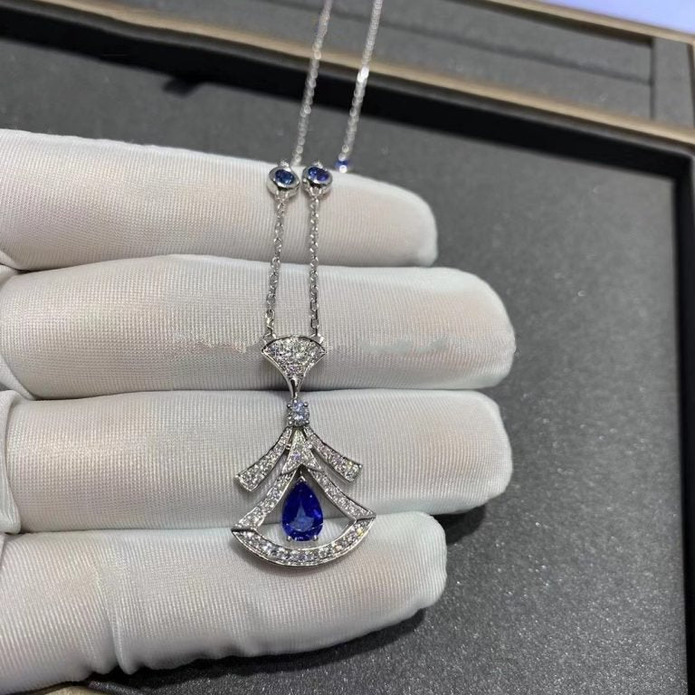 [kincade]DREAM NECKLACE AGATE DIAMOND SILVER