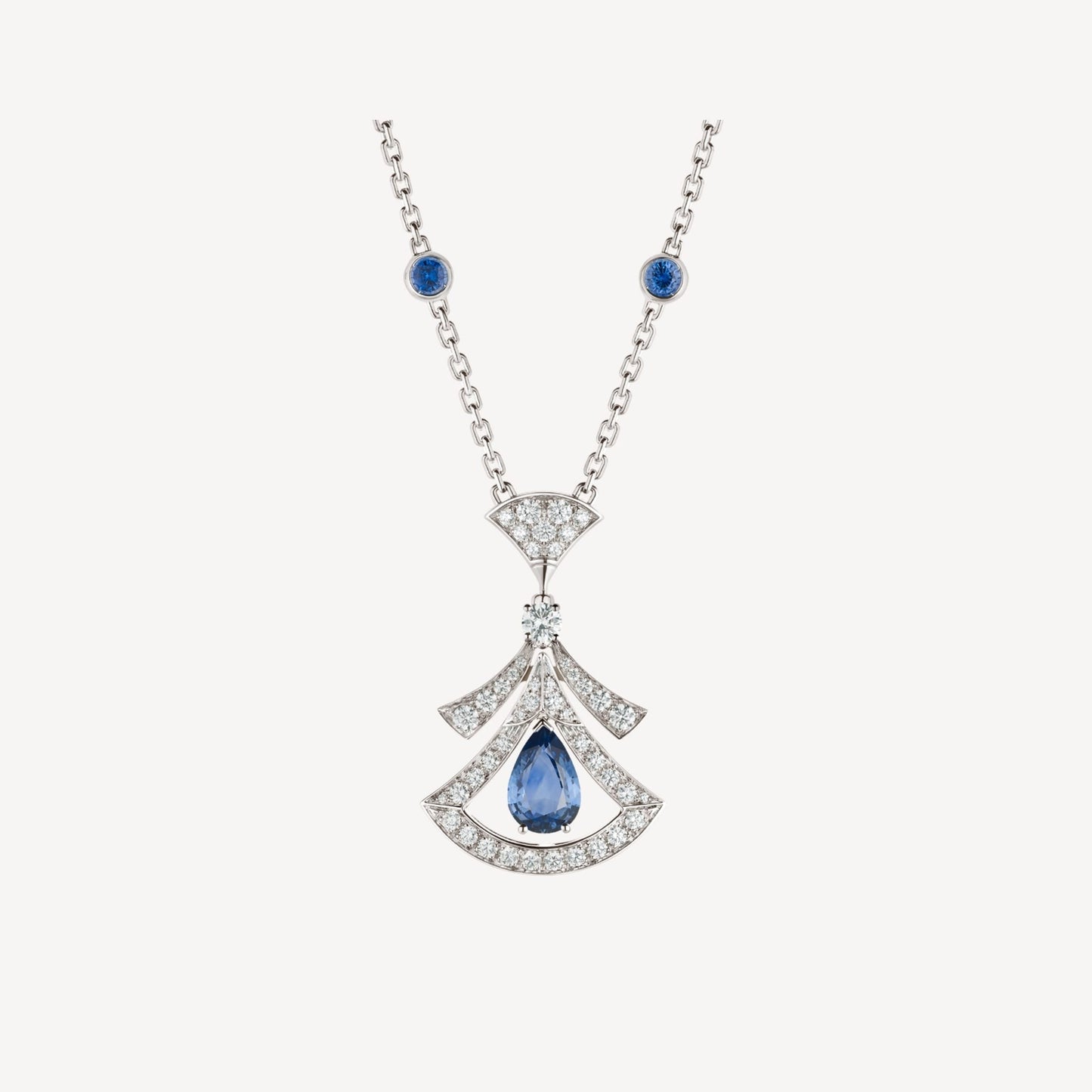 [kincade]DREAM NECKLACE AGATE DIAMOND SILVER