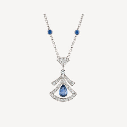 [kincade]DREAM NECKLACE AGATE DIAMOND SILVER