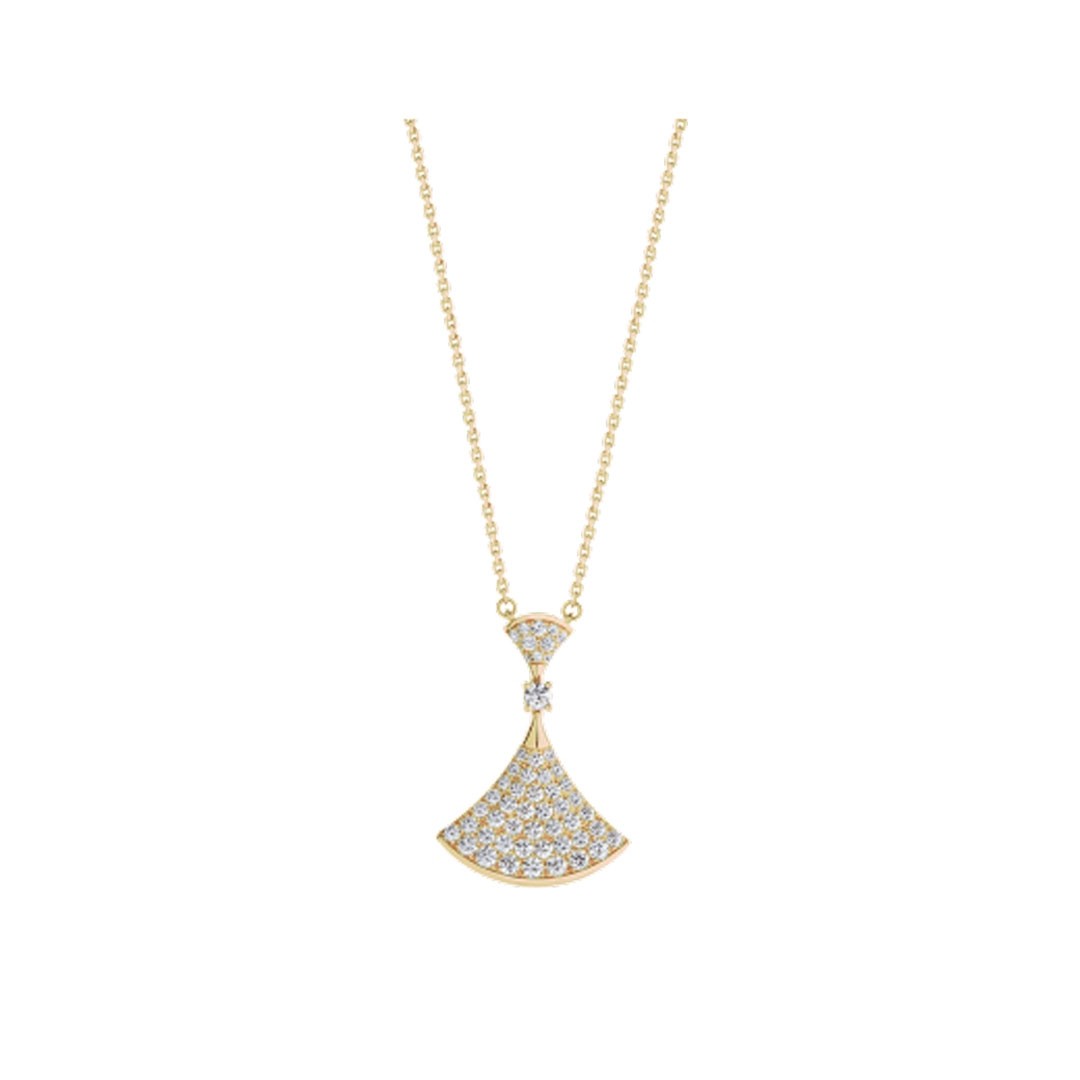 [kincade]DREAM NECKLACE GOLD FULL DIAMOND