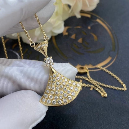 [kincade]DREAM NECKLACE GOLD FULL DIAMOND