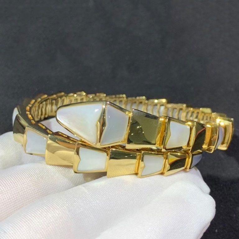 [kincade]SERPENTI BRACELET MOP GOLD